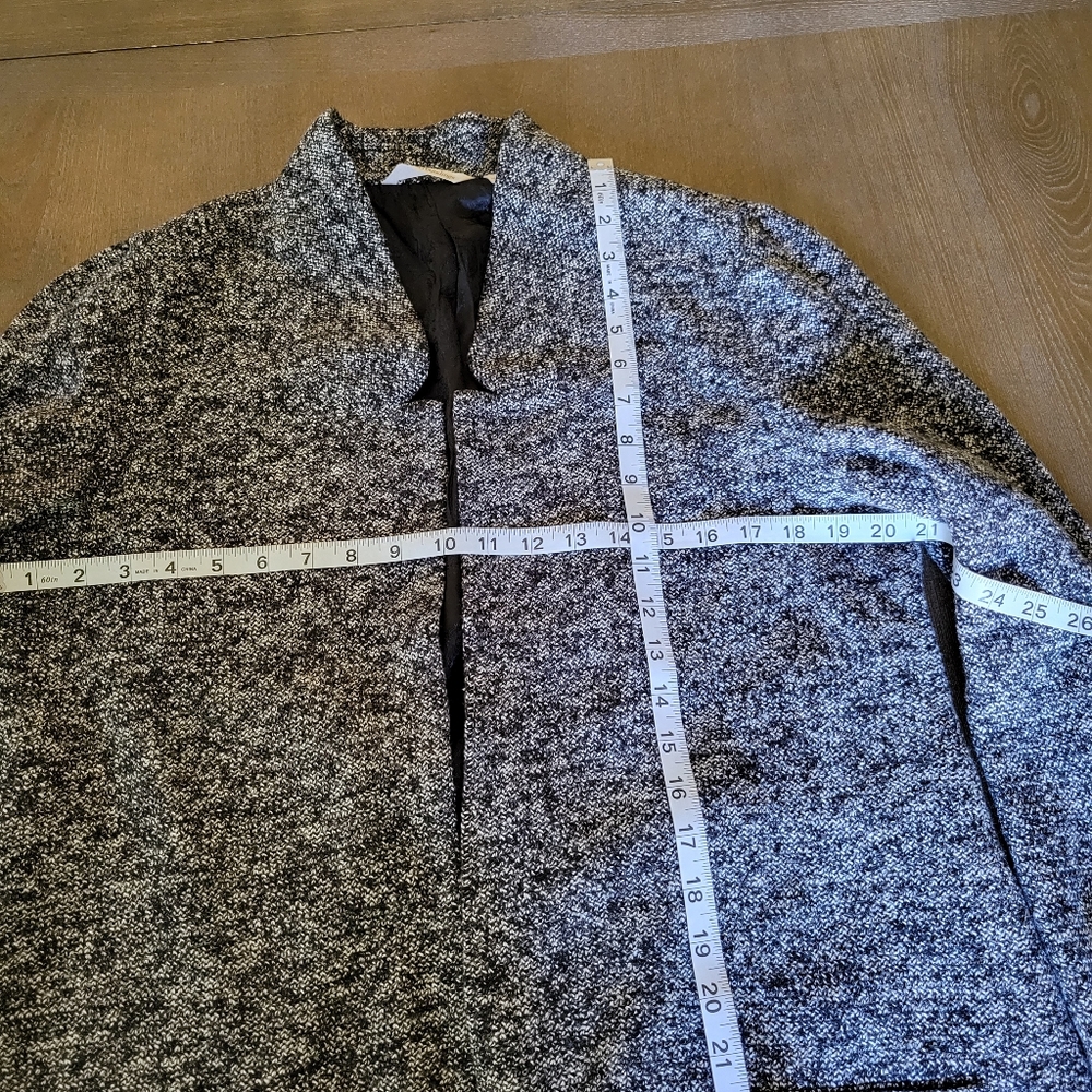 Soft Surroundings Fully Lined Knit Blazer Jacket Sz Large - Picture 7 of 9